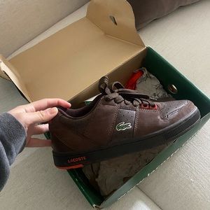 Lacoste Brown Sneakers